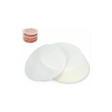 Round Blotting Paper for Food Prep, High Quality Material Blotting Paper for Oven Air Fryer Microwave Use, Wax Paper for Cooking Non-Stick Hamburger