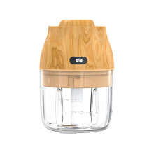 Hachoir électrique portable, mini-robot rechargeable par USB avec longue autonomie, base étanche et antidérapante, haute performance pour