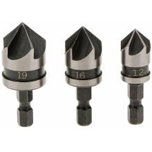 Tragbares und übersichtliches Senkbohrer-Set, 82-Senker, HSS, 5-teilig