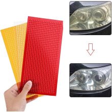 Scheinwerfer-Restaurierungslösung, Rücklichtschutz mit wetterfestem Klebstoff, geeignet für verschiedene Rücklichter, selbstklebendes Klebeband