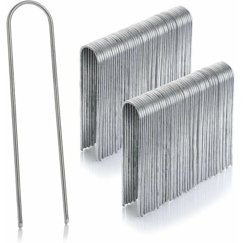 Secure Weed Barrier Fixing, Galvanized Landscape Staples For Unmatched Outdoor Flexibility 1