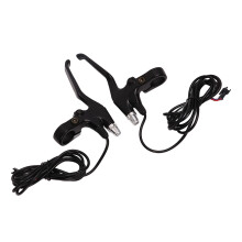 Aluminum Alloy Waterproof Electric Bike Brake Lever for 22mm Handlebar Black