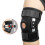 Sport Knee Brace Compression Sleeve 360 Wrap Adjustable Shock Support 7