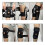 Sport Knee Brace Compression Sleeve 360 Wrap Adjustable Shock Support 12