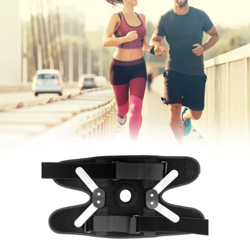 Sport Knee Brace Compression Sleeve 360 Wrap Adjustable Shock Support