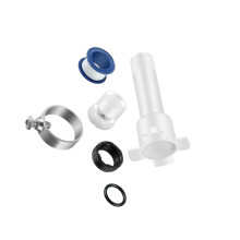 Four In 1 Tub Spout Adapter Stainless Steel Bath Repair Kit Easy