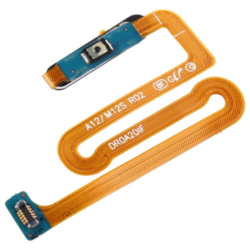 (black) Flexkabel voor vingerafdruksensor voor Galaxy M12 / A12 / SM-A125 2