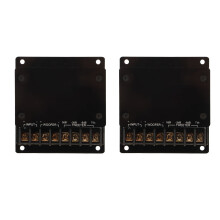 2 Stück 120W 2-Wege Auto-Audio Frequenzteiler, Überstromschutz
