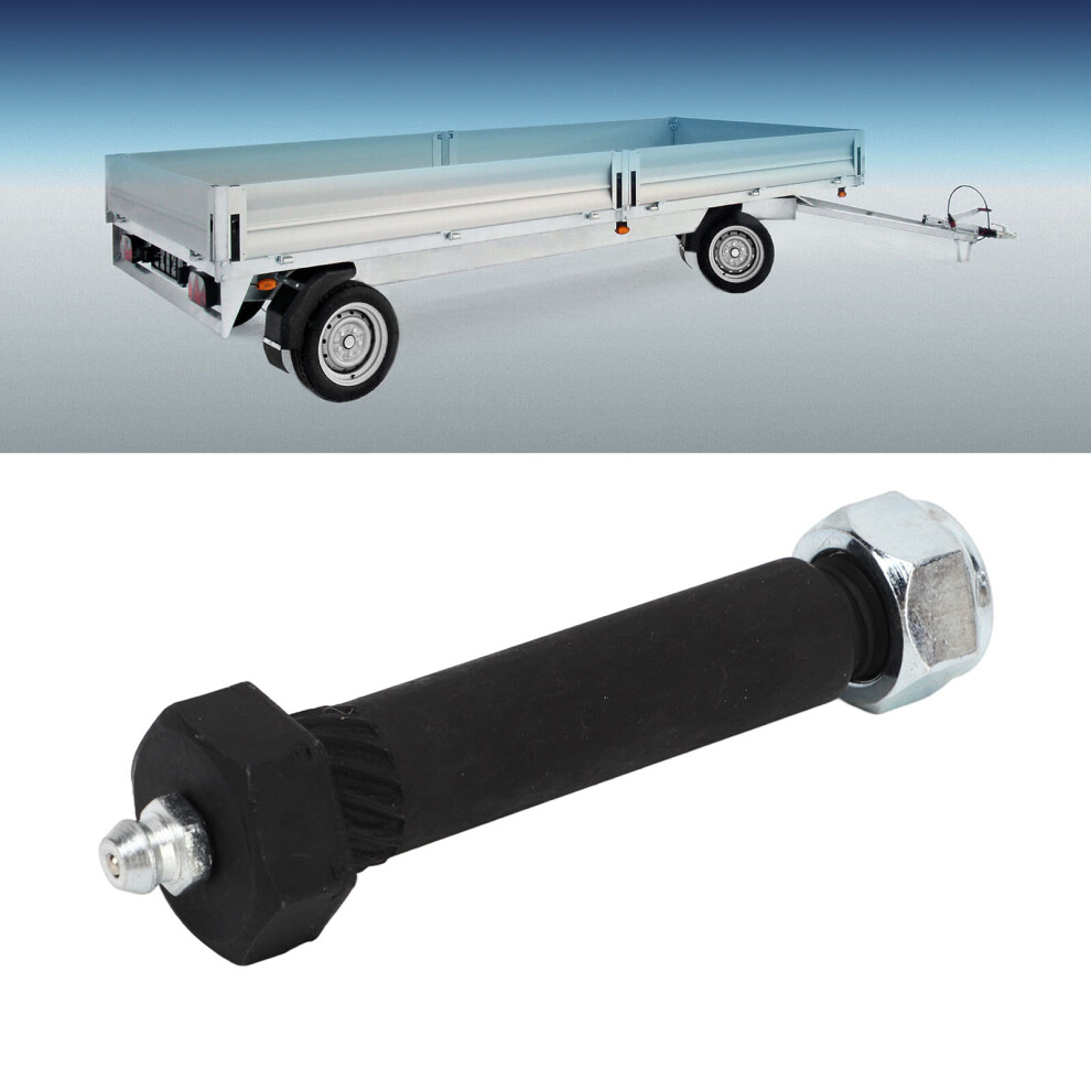 Upgrade Your Trailer: 3In Spring Shackle Bolts With Locknut For Single Axle 8481371337506