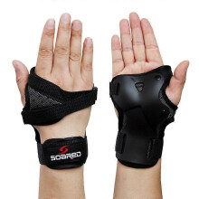 (As show, One size) Protective Gear Wrist Brace Wrist Support for Skating Skateboard Skiing Snowboard Motocross Multi Sport Protection