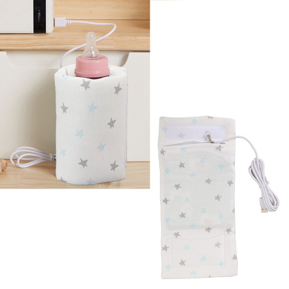 Quick Heating USB Baby Bottle Warmer - Insulated Precise Constant Temperature