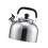 (Silver, 3L) Large Capacity Whistling Kettle Whistle Tea Kettle Essential Water 1