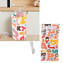 USB Baby Bottle Warmer - Quick Heat & Insulated for Travel Use