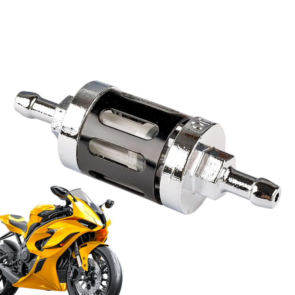 8Mm Motorcycle Inline Oil Filter Aluminum Alloy Efficient Filtration For Scooter Atv Dirt Bike 9426802501988