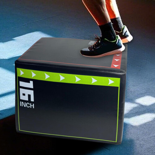 Jumping Exercise Box Plyometric Jump Box Shockproof Multifunctional Exercise Equipment For Strength Training 1