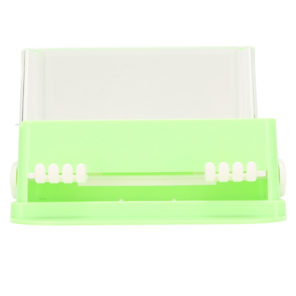 Microfiber Brush Dispenser For Dental Tools With Refillable Design, Ergonomic Push Button Applicator Holder For Beauty Salons And Eyelash Extensions