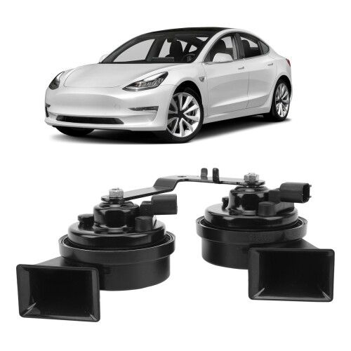 Tesla Model 3 Horn Replacement  00 B Dual Tone Snail Horn High Low Tone