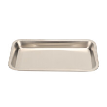 Cash Tray with Stainless Steel Look Durable Storage Solution for Retail Counters Compact Design Easy to Transport & Store Stylish Appearance for