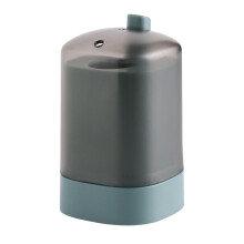 Porta stuzzicadenti automatico, dispenser di stuzzicadenti con design a chiusura trasparente, contenitore a scomparsa con pulsante a pressione per