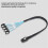 Εσωτερικό καλώδιο Mini SAS σε SATA, SFF-8643 σε SATA Forward Breakout, καλώδιο σκληρού δίσκου ελεγκτή 3