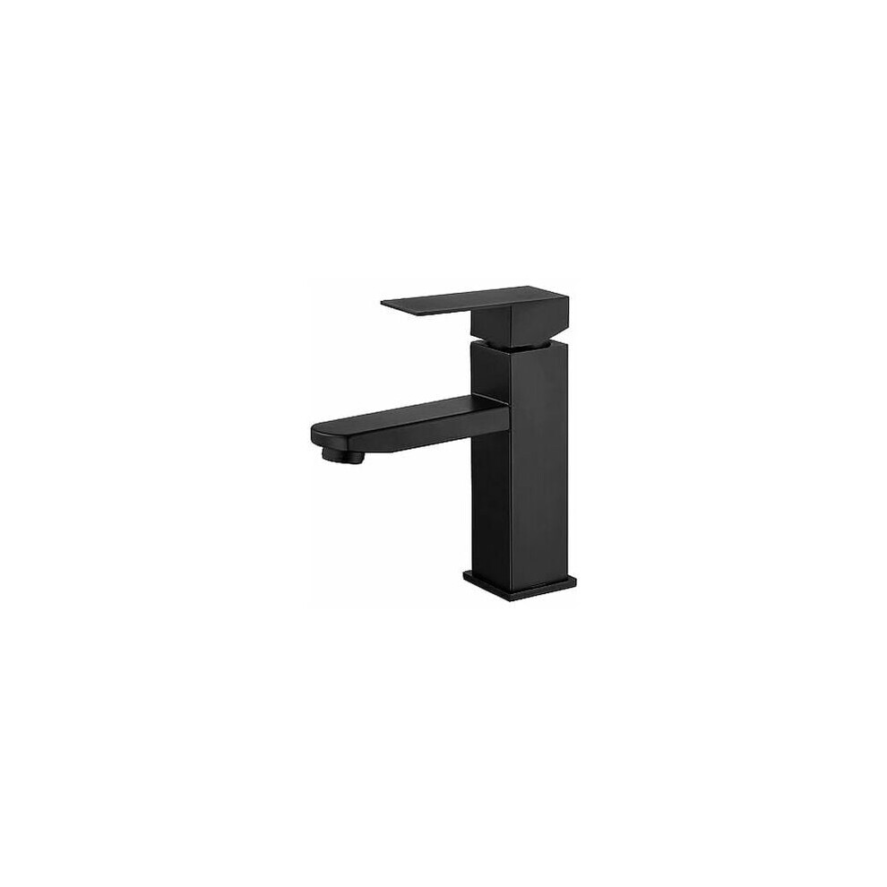 Matte Black Bathroom Faucet, Modern Bathroom Sink Faucet With Unibody Design, Lead-Free Healthy Material For Lifetime Use 9448196372944
