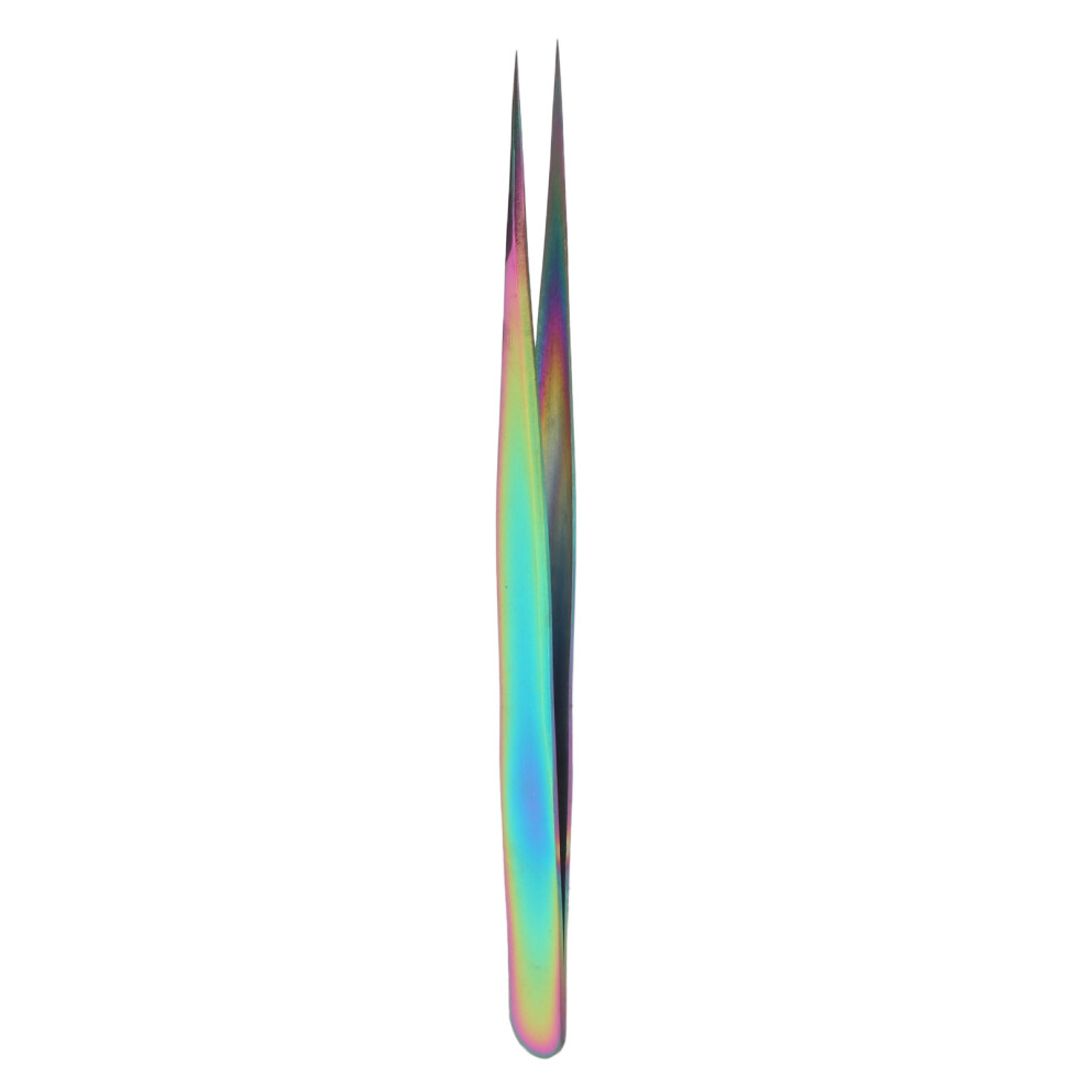 Precision Lash Tweezers With Anti Static And Improved Fiber Tip Design Featuring Multi Purpose Lash Tweezers In Sleek Design Rust Resistant Surgical