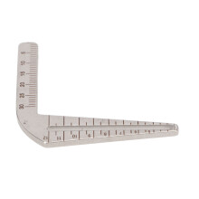 L-förmiger Dentalimplant-Lokalisator mit Edelstahl, präzises Zahnvermessungstool