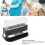 Dental Micro Applicator Dispenser Box 150pcs Plastic Compact Black 11