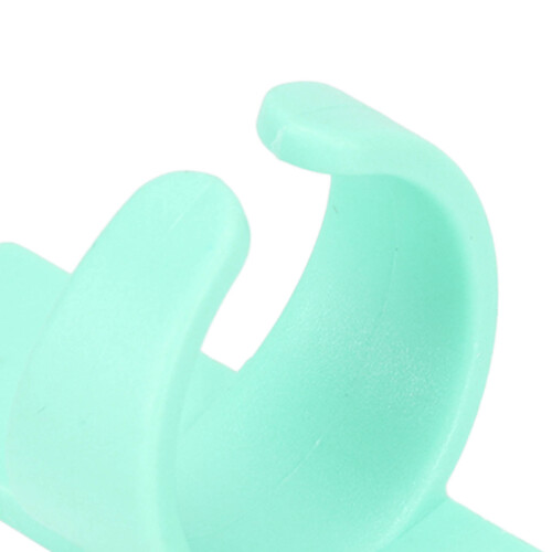 Righello endodontico professionale in plastica con punta per dentisti, verde 2