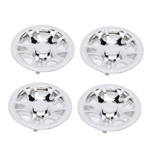 4 Pcs 8'' Chrome Wheel Covers Hub Caps for E-Z‑GO & Club Car Golf Carts