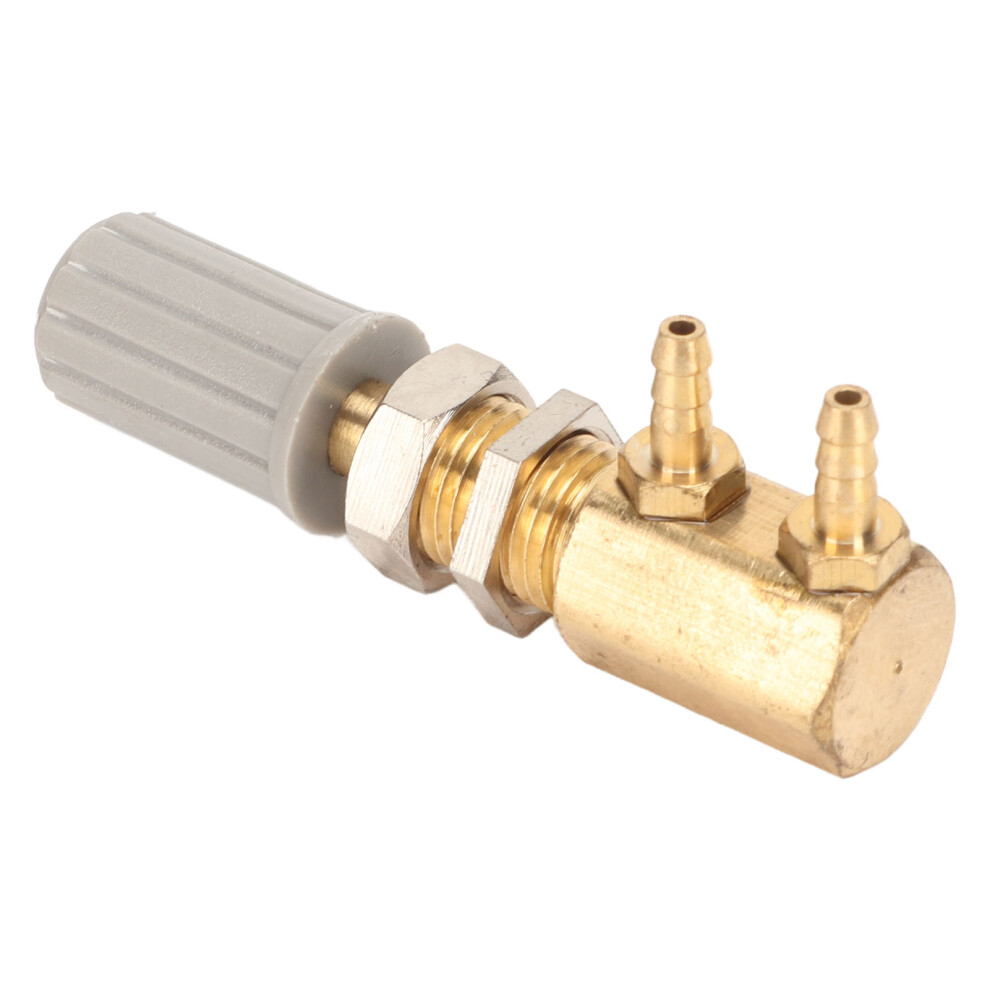 F Type Copper Dental Water Valve 3Mm / 0.12In For Dental Water Pressure Control 8721371350304