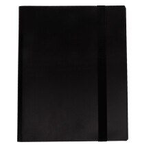 Pasta para cartas de jogos com 9 bolsos, armazenamento seguro para arquivamento de cartas de futebol americano e basquete PKM PM, material livre de