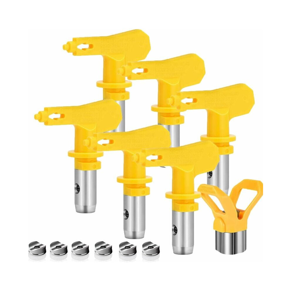 Reversible Spray Nozzles For Airless Sprayer, Wide Application Ensures Flexibility Across Projects, Tungsten Carbide Orifice For Unmatched Durability 9405630294927