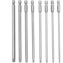 Set di punte per cacciavite Torx magnetiche per un'elevata efficienza, la struttura in acciaio S2 garantisce una lunga durata, il trattamento