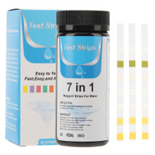 Pool And Spa Test Strips 7 In 1 Tests Water Quality Test Kit Total Hardness Total Chlorine Fast Accurate Readings For Pool Hot Tub Spas