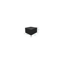 Protection pour mobilier de jardin, housse imperméable pour table et chaises de terrasse, en tissu Oxford 420D résistant au vent et ajustable.