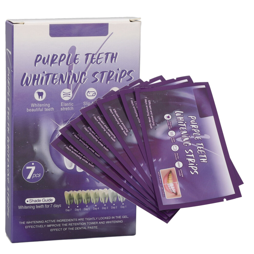 Professional Teeth Whitening Kit, Whitening Strips for Coffee Stains and Fluorosis, Reduced Sensitivity Gentle Formula for Quick Results, Anti Slip