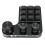 High Speed USB Interface Programmable Gaming Keyboard, Custom Screen for Customizable Key Functions & Knob Function, Suitable for Office, Gaming, 2