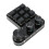 High Speed USB Interface Programmable Gaming Keyboard, Custom Screen for Customizable Key Functions & Knob Function, Suitable for Office, Gaming, 3
