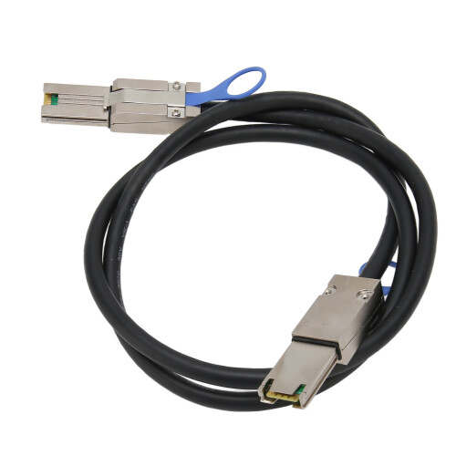 External Mini Sas Connector Cable, Optimized For Heavy Duty Metal Backshells And Double EMI Rfi Shielding, Ideal For Data Disk Raid And Server 2