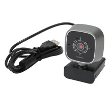 Webcam mit Low-Light-Korrektur, Premium-1080p-HD-Objektiv für Videokonferenzen, einfache Plug-and-Play-Kamera für Homeoffice, Schule, Dual-Mikrofon