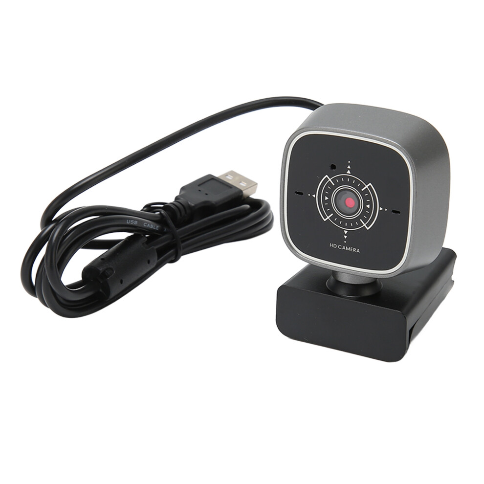 Premium Quality Webcam For Home Office, Full Hd 1080P With Dual Mics And Auto Focus, Wide Angle View Camera For Virtual Meetings Online Classes 9773935512283