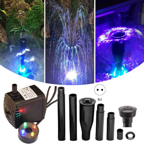 Solarbrunnen, 2024 Upgrade mit Glassolarzellen, für Aquariumfilterpumpen, Abschäumgeräte, vielseitig einsetzbar (1 Stück)