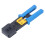 Multi Function Ethernet Crimping Tool For Rj45 Rj12 Ends With Wire Stripping Capability Compatible With Cat5e Cat6 Cables Durable Rust Resistant 6