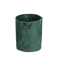 500L50L Reusable Garden Bag Large Capacity Adjustable 50500L Waterproof Yard Waste Sack Leaf and Weed Trash Container