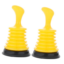 2pcs Powerful Sink Plunger Set for Kitchen and Bathroom, Ergonomic Handle, Durable Drain Clog Remover for Sinks and Showers