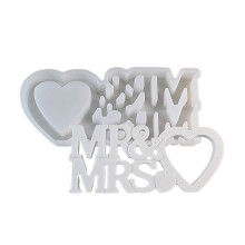 Wedding Table Sign Mould Flexible Silicone Resin Home-Section 1