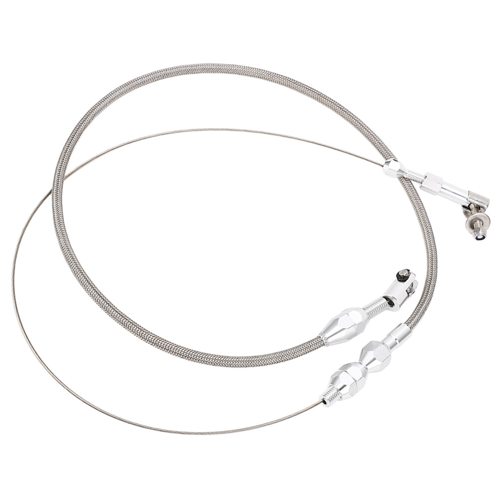 24In Stainless Steel Throttle Cable With Flexible Design For Car Upgrades 9431380645450