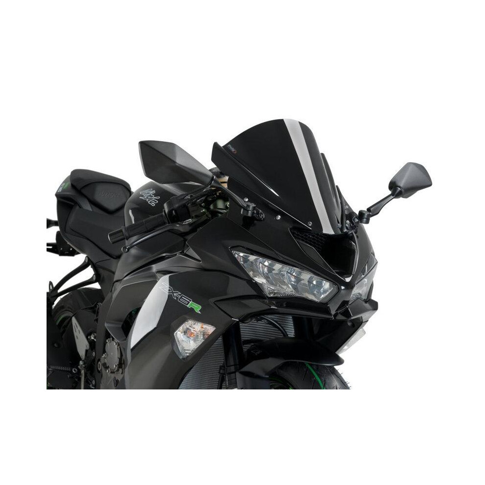 PUIG WINDSHIELD BLACK 3177N KAWASAKI ZX-10R 1000 2008 / 2010 - Image 5