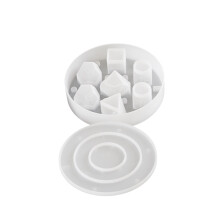 Moules à dés en Silicone personnalisés, artisanaux,-Dés anglais